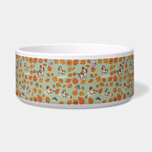 Écuelle Bol pour chien Kawaii Halloween Berger Allemand