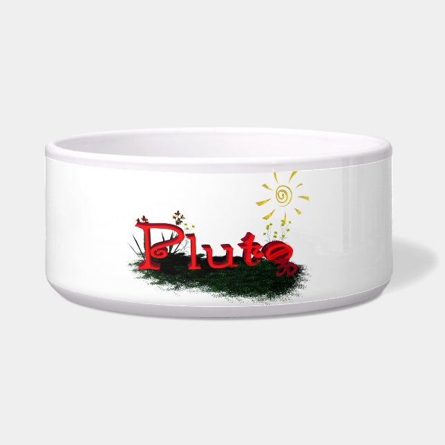 Écuelle Bol pour pluto (Devant)