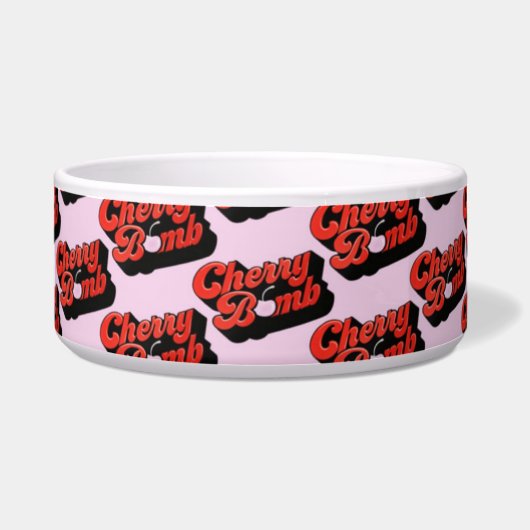Écuelle Bombe cerise (Devant)