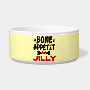 Écuelle Bon Appetit Dog Bowl avec nom
