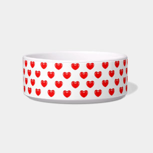 Écuelle bonbon coeur chat nourriture bol