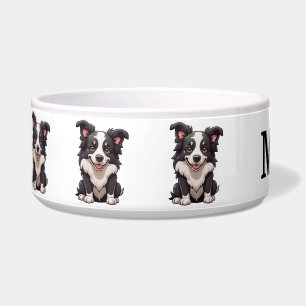 Écuelle Border Collie Mignon Personnaliser