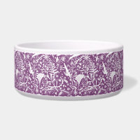 Botanique moderne violet