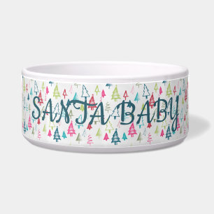 Écuelle Botte personnalisée pour bébés Père Noël