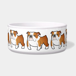 Écuelle Bouledogue de bande dessinée