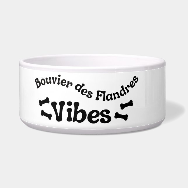 Écuelle Bouvier des Flandres Vibes Ceramic Chig Bowl (Gauche)