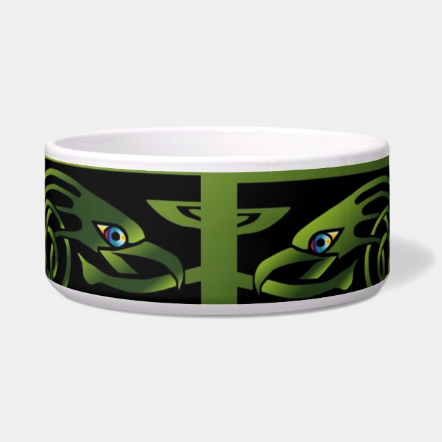 Écuelle Bowl à pois de dragon celtique (Devant)