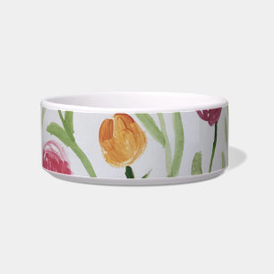 Écuelle Bowl avec animaux de compagnie au design floral jo