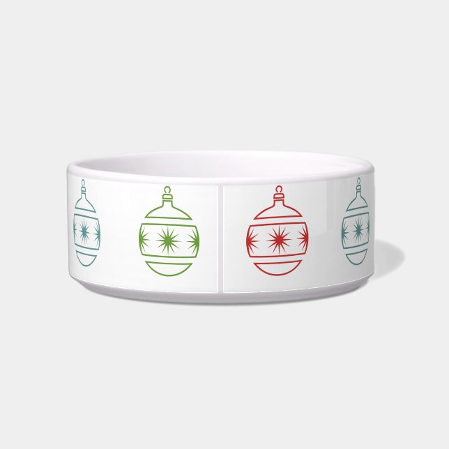 Écuelle Bowl - Boules d'arbres de Noël (Dos)