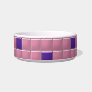 Écuelle Bowl - Carré rose Mosaic