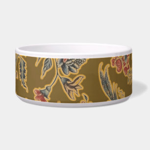 Écuelle Brocard floral chiné vintage du 18e siècle 
