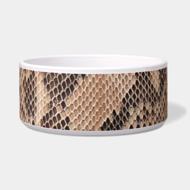Écuelle Brown look Snakeskin (Gauche)