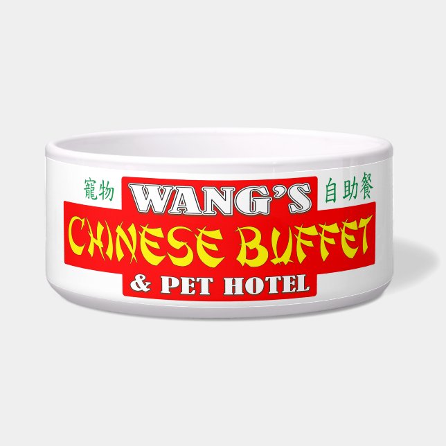ÉCUELLE BUFFET DU CHINOIS DE WANG (Devant)