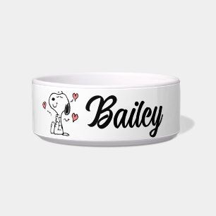 Écuelle cacahuètes Coeurs de snoopy