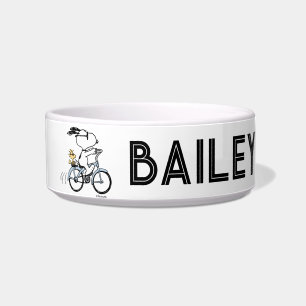 Écuelle cacahuètes   Vélo Snoopy & Woodstock