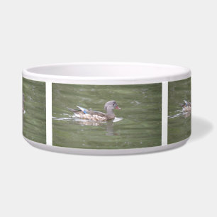 Écuelle Canard sur le bol de chien du lac