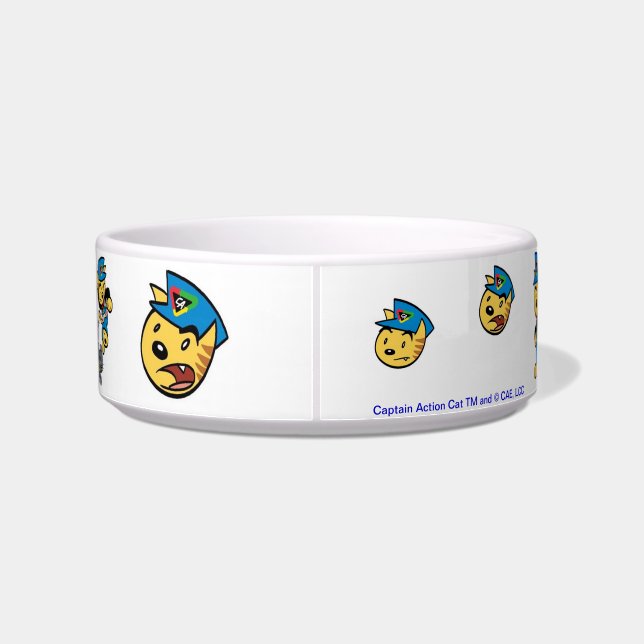 Écuelle Capitaine Action Cat Bowl (Dos)