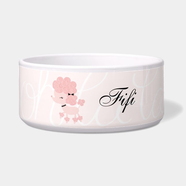 Écuelle Caricature French Poodle (Devant)