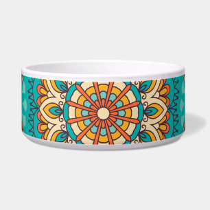 Écuelle Carrelage en patchwork coloré : Motifs islamiques.