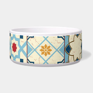 Écuelle Carrelage marocain, motif sans couture colorée.