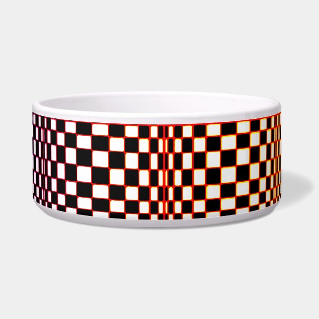 Écuelle Carrés 10 de résumé (Devant)