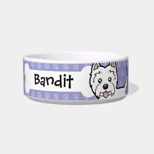 Écuelle Cartographie de West Highland White Terrier