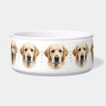 Céramique Aquarelle Personnalisée Retriever Dore