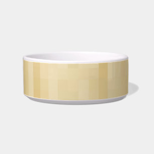 Écuelle Céramique minimaliste beige tan géométrique motif