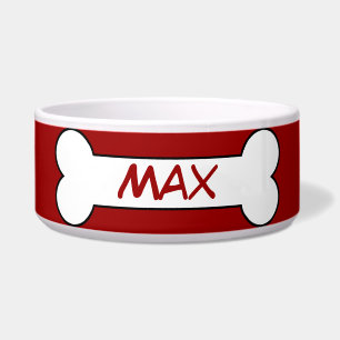 Écuelle Cercueil de chien personnalisé Ceramic Pet Bowl Ro