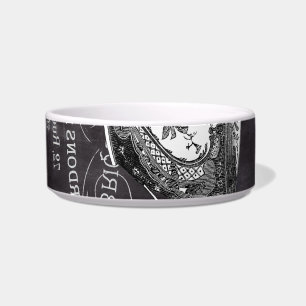 Écuelle Chalkboard Alice à Wonderland tea party teacup