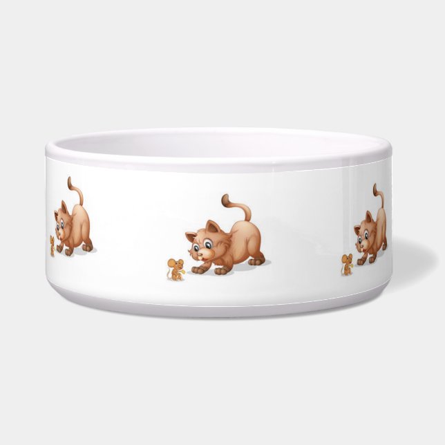 Écuelle Chase de la souris/du bol de l'animal (Devant)