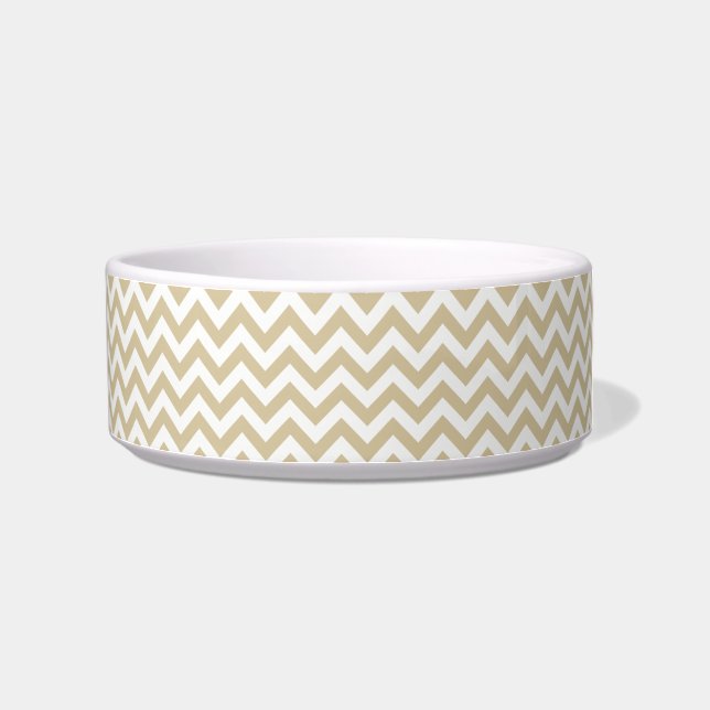 Écuelle Chat Bowl tendance Chevron (Droite)