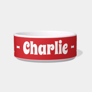 Écuelle Chat de chien ou bol pour animaux de compagnie ave