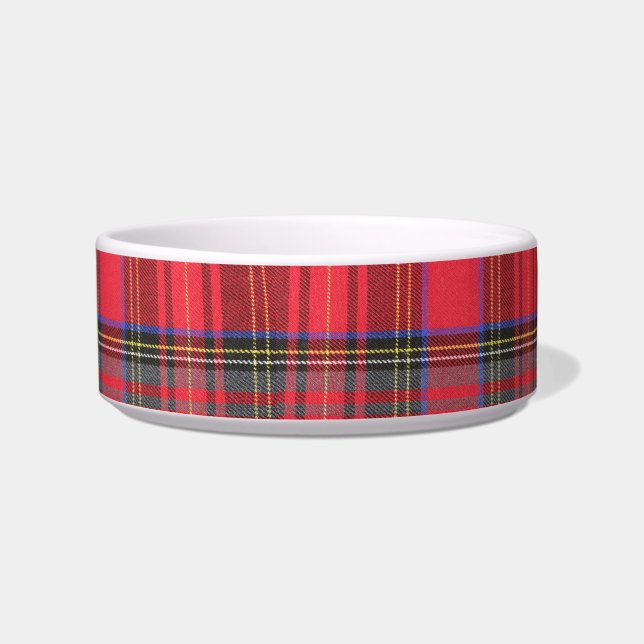 Écuelle Chat de plaid ou cuvette rouge de chien (Devant)