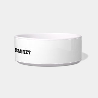 Écuelle Chat de zombi je peux bol d'aliment pour animaux