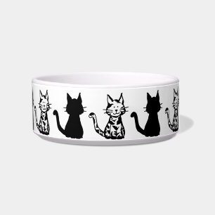 Écuelle Chats noir et blanc Pattern Small