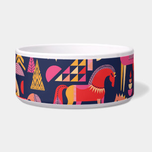 Écuelle Chevaux Scandinaves : Décoration Décorative Sans C
