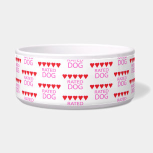 Écuelle Chien à cinq coeurs