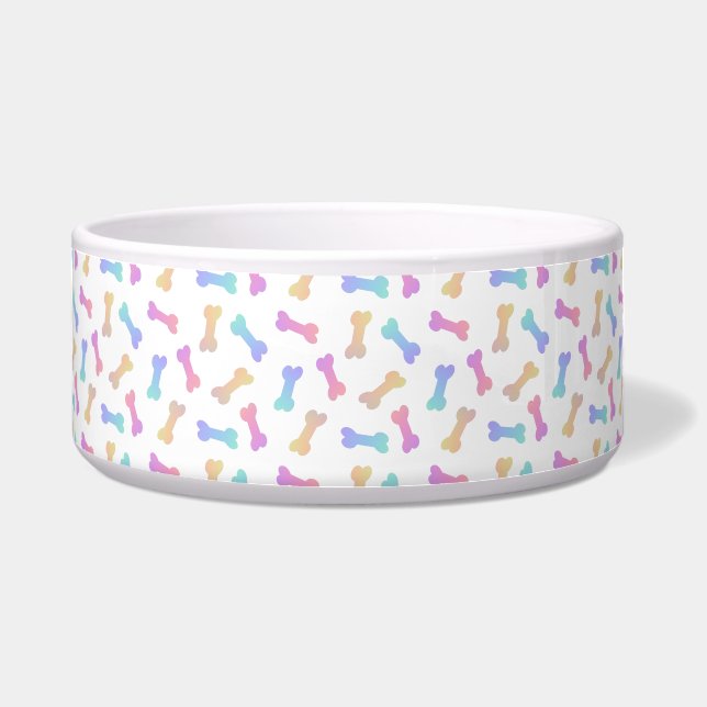 Écuelle Chien Bones Rainbow Pet Coller (Devant)