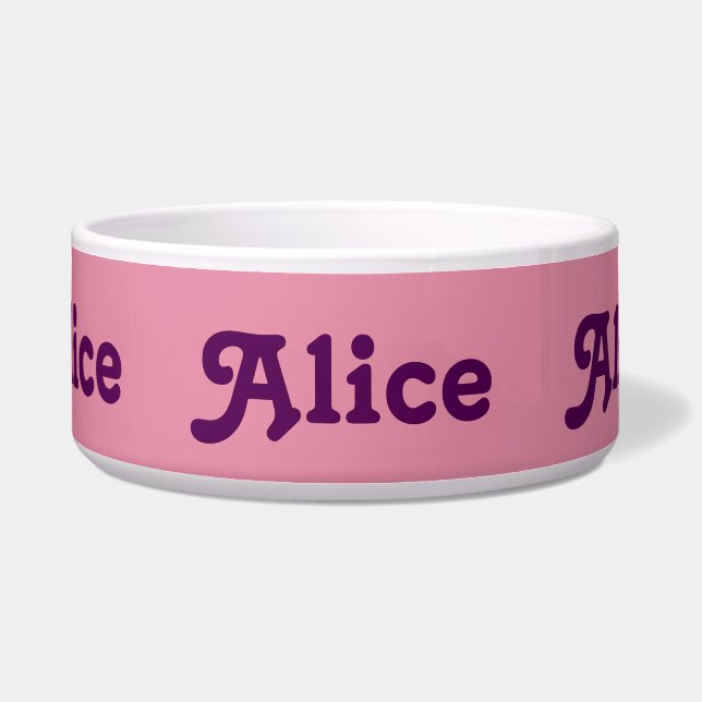 Écuelle Chien Bowl Alice (Devant)