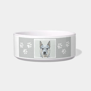 Écuelle Chien de bétail australien - Cute Original Dog Art