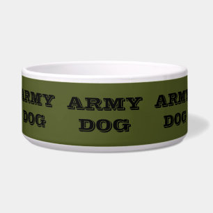 Écuelle Chien de l'armée du Pet Bowl