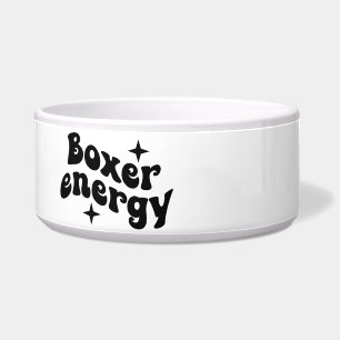 Écuelle Chien d'énergie Boxer