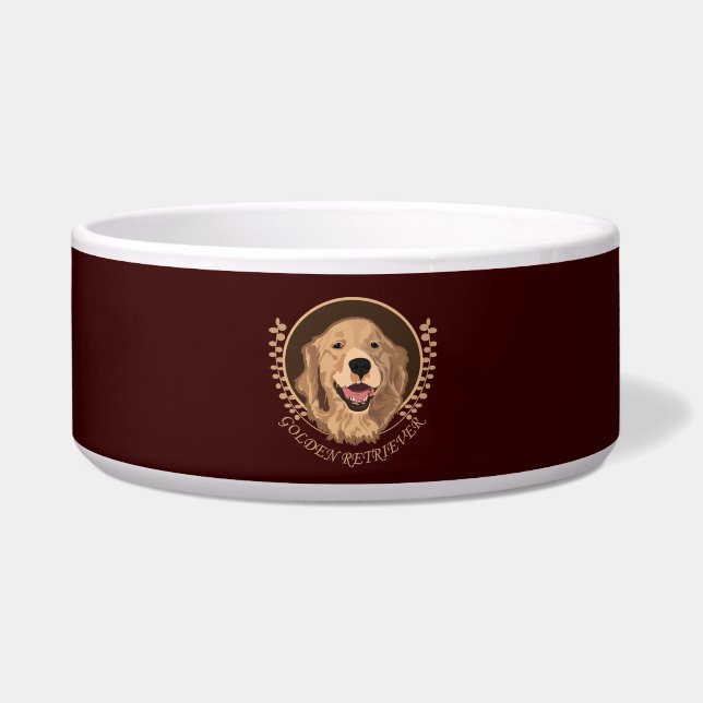 Écuelle Chien Golden Retriever (Devant)