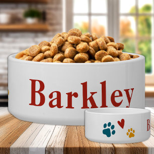 Écuelle Chien moderne rétro Alimentation personnalisée Ani