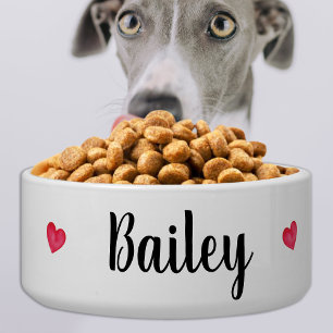 Écuelle Chien simple Alimentation personnalisée Eau cérami