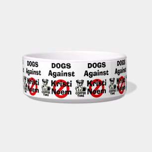 Écuelle Chiens Contre la Coupe pour Animaux de Kristi Noem