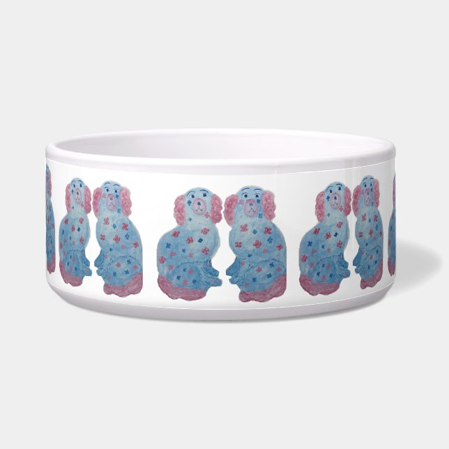 Écuelle Chiens du Staffordshire (Devant)