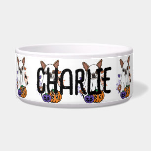 Écuelle Chihuahua Chien fantôme d'Halloween