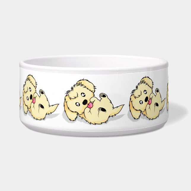 Écuelle Chiots Mignons (Devant)